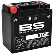 Resim Bs Battery Btx14-sla Motosiklet Aküsü Sla Tipi 