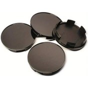Resim Chuangyinshop Black- 4 Adet 69mm 70mm Düz Araç Göbek Kapağı Jant Kapağı Honda Accord City Civic Hr-v Crv 