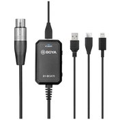 Resim Boya By Bca70 48V Phantom Mobil Xlr Mikrofon Kablo 