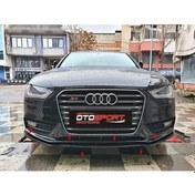 Resim Audi A4 B8.5 Ön Lip Fiberglass Boyasız 