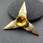 Resim 1 Adet Altın Tonlu Yüksek Hızlı Fidget Spinner - Dayanıklı Paslanmaz Çelik EDC Oyuncak, Pürüzsüz, Kırılmaz Tasarım | Odaklanma ve Rahatlama İçin Uzun Ömürlü Yenilikçi Hediye, Oyuncak|Modern Gyro Tasarımı|Pürüzsüz Kenarlar 