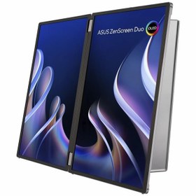 Resim Asus Zenscreen Duo OLED MQ149CD 14" 1 Ms Wuxga 60 Hz Taşınabilir Monitör Outlet 