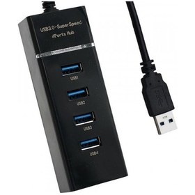 Resim Pmr USB 3.0 4 Port Çoklayıcı Hub 1 M 