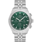 Resim Romanson Rms Zeitmeister RMS.1.AG1575.04 Fonksiyonlar Aktif Chronograph Kristal Cam Metalik Renk Erkek Kol Saati 