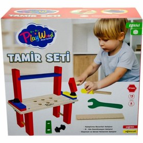 Resim NW NessiWorld 397 Kutuda Ahşap Tamir Seti - Onyıl Oyuncak 