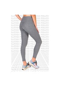 Resim Nike One Diamond Shine 7/8 Leggins 2 Cepli Yapay Elmaslı Toparlayıcı Tayt Gri Gri 