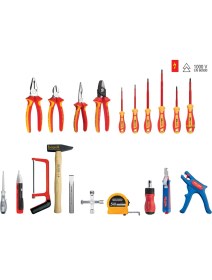 Resim Ceta Form 31 Parça Plastik Çantalı Elektrikçi Alet Seti G99-0431+A27-19PL 