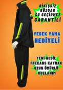 Resim By Yağmur Reflektörlü Motorcu Yağmurluğu Kurye Yağmurluğu Alt Üst Takımı - Rüzgar Su Geçirmez Garantili 