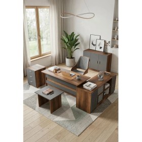 Resim Robin Home Verona Abcef Ofis Büro Masa Takımı 