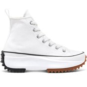 Resim Converse Kadın Sneaker 166799c Run Star Hıke Canvas Platform Beyaz/sıyah Kanvas 