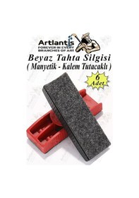 Resim Yazı Tahta Silgisi Plastik Mıknatıslı 6 Adet Beyaz Yazı Tahtası Silgisi Manyetik Kaliteli Keçe Uçlu Silgi Okul Sınıf Diğer 