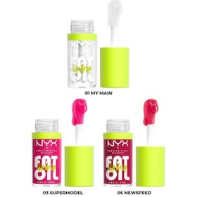 Resim Nyx Fat Oil Lip Drip Nemlendirici Dudak Yağı Set 3x4.8ml Diğer 