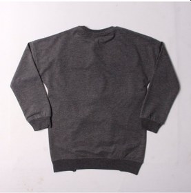Resim Toontoy Kız Çocuk Sweatshirt Renkli Angel Nakışlı Antrasit Melanj 