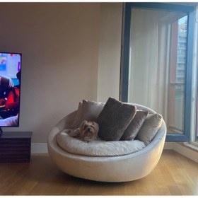 Resim ERİZA Osso 360 Derece Döner Berjer (bej) Babyface 02 