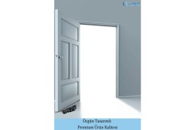 Resim Evene Kapı Stoperi Siyah Renk Dekoratif Kapı Tutucu Durdurucu 4 Adet Model 4 