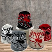 Resim Y2K Anime Hayvan Desenli Bere - Nefes Alabilir Kışlık Örümcek & Böcek Tasarımı (Karıncalar, Böcekler), Azizler Günü & Günlük Kullanım İçin İlham Veren - Rahat Kesim Unisex 