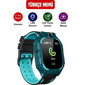 Resim Ekmek Teknem Ekmekteknem Akıllı Çocuk Saati Sos Özellikli Yeşil 