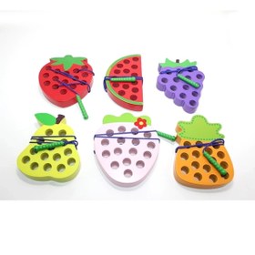 Resim Eldenör Eğitici İp Geçirme Oyunu 93-1450 