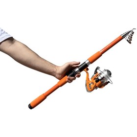 Resim Protackle Combo Kamış Makine Set 3.00 mt Turuncu 