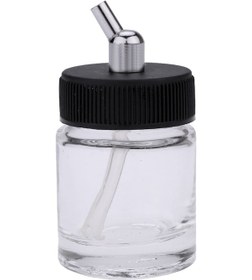 Resim Lemestar 10'lu Cam Hava Fırçası Şişesi Seti - 22cc Kapasiteli, 30 Açılı Adaptörlü 