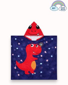 Resim My Kids Wear Erkek Çocuk Deniz Kombini 3’lü Set - Mayo, Havlu ve Bone 12579 