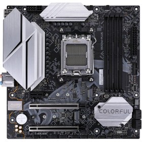 Resim Colorful BATTLE-AX B650M-PLUS V14 DDR5 7600MHz mATX AM5 Oyuncu Anakart 