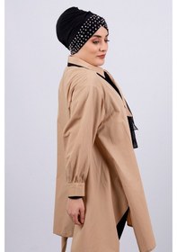 Resim Hürrem Bone Siyah Pratik Hazır Geçmeli Tesettür Bone Sandy Kumaş Taşlı 1456_0 Siyah 