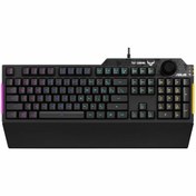 Resim ASUS Tuf Gaming K1 Rgb Mekanik Hisli Kablolu Gaming (OYUNCU) Klavye 