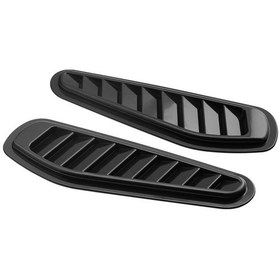 Resim 1 Çift Universal Araç Dekoratif Hava Akışı Emme Scoop,siyah 