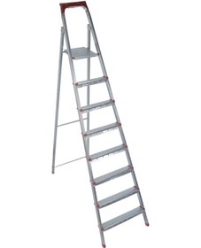 Resim Hkm Ticaret Ayyıldız Metal Merdiven 7+1 Basamaklı 