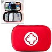 Resim Wondernest 25'i 1 Arada Eva Taşınabilir Araba Acil Durum Kiti Hayatta Kalma Kutusu Kırmızı 