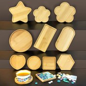 Resim El yapımı Mozaik Tabanı, El yapımı DIY Ahşap Kalıp Plakası, Cam Mozaik Fayans Oluklu Taban, Mozaik Yapımı için Uygun, El yapımı DIY, El Sanatları Araçları ve Malzemeleri, Tatil Hediyeleri olarak kullanılabilir, Doğum Günü Hediyeleri 