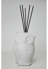 Resim Missi Gri Baykuş Heykel Black Vanilya Oda Kokusu 