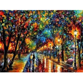 Resim wombhobby Renkli Yürüyüş Sayılarla Boyama Seti 80x100 Cm Çerçevesiz RULO ( Kasnaksız ) 