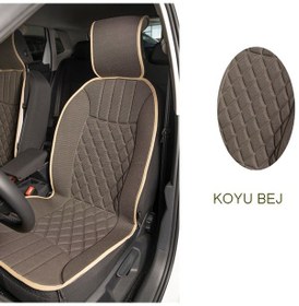 Resim Elegance 2'Li Set Minder Koyu Bej / Klmny533 