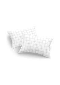 Resim 2li Yastık Kılıfı Artus Gri Gri 