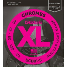 Resim D'Addario ECB81-5 Bas Gitar Teli Seti 