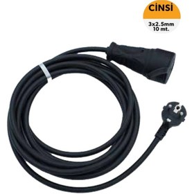 Resim Eltos Suk020 Cca 3x25 Mm Kablolu Uzatma Priz 20 Metre 10 M 