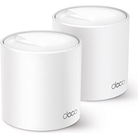 Resim Deco X50 3000 Mbps 2'li Paket Ev Wi-Fi 6 Sistemi 