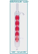 Resim İSOLAB 035.11.030 soğutucu - Allihn - soxhlet için - 30 ml - erke 