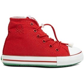 Resim Benetton® | BN-30770 - 3394 Kirmizi - Çocuk Spor Ayakkabı 