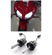 Resim MOTOSİKLET H7 LED FAR AMPULÜ PHOTON ZERO FANSIZ 2 Adet 