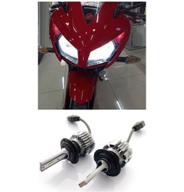 Resim MOTOSİKLET H7 LED FAR AMPULÜ PHOTON ZERO FANSIZ 2 Adet 