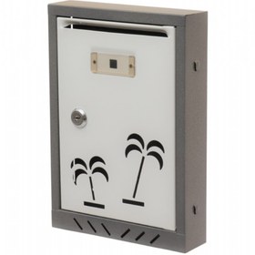 Resim AKSAN Akşan Metal Palmiye Posta Kutusu 