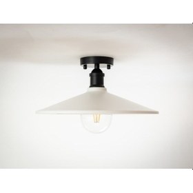 Resim Riolight Retro Tekli Metal Sarkıt Avize Şapka Çapı: 38Cm (538284898) 