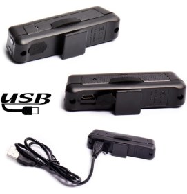 Resim ForteGT Comet USB Şarjlı Bisiklet Ön Işık 100 Lümen Beyaz 