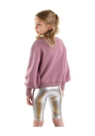 Resim Denokids Unicorn Kız Çocuk Gül Kurusu Swetshirt Çok Renkli 