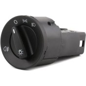 Resim Gkl Golf 4-Bora-Pasat Far Açma Anahtarı Tek Kademe Sisli 1C0941531 