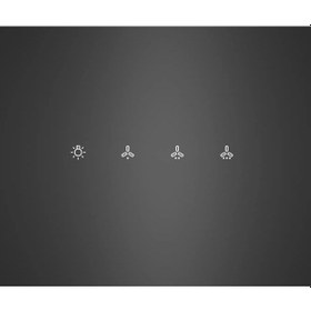 Resim Bosch Dwf65aj60t Duvar Tipi Davlumbaz 60 Cm Siyah Cam Yüzey 