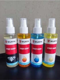 Resim Würth OCEAN+MELON+PRESTİGE+VANILLA ARAÇ OTO ARABA KOKUSU 150ML X 4 ADET 